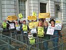 Downing Street Cabinet Meeting Protest - 13 November 2003
