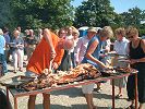 Champagne & Hog Roast Fundraising Picnic at Prior's Hall, Stebbing - 17 August 2003
