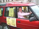 SSE Westminster Motorcade to Target BAA and Cabinet Ministers - 4 December 2003